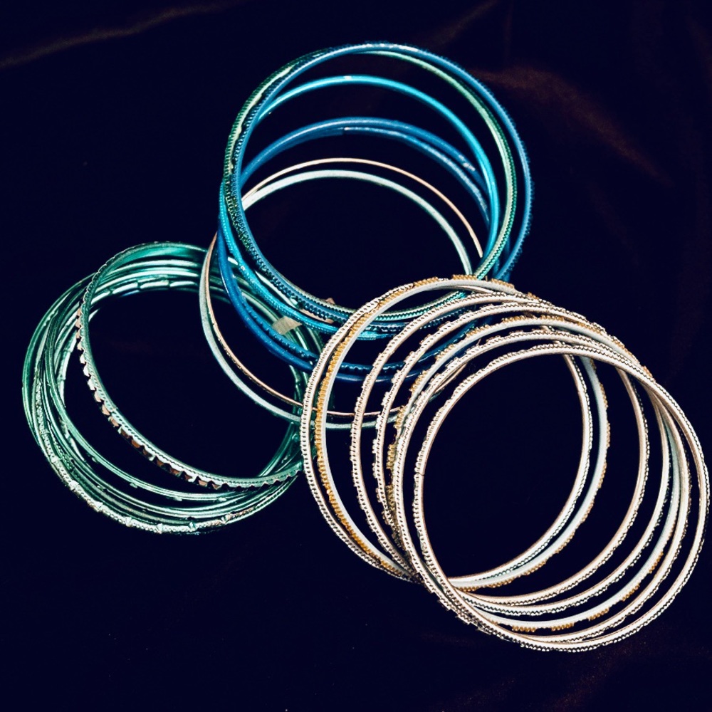 Set 21 bracelets! Blues